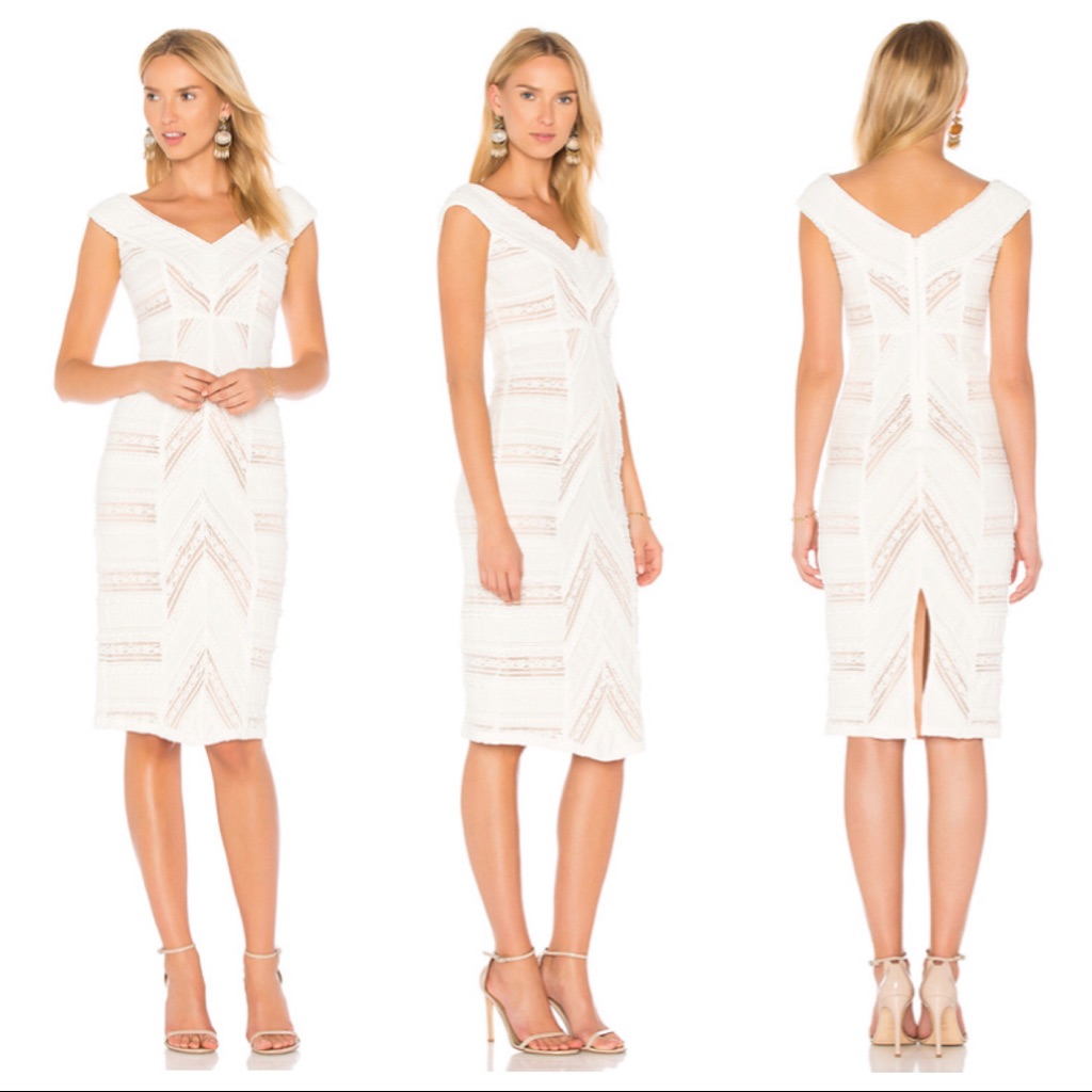 Cinq A Sept Aveline Dress In Ivory
